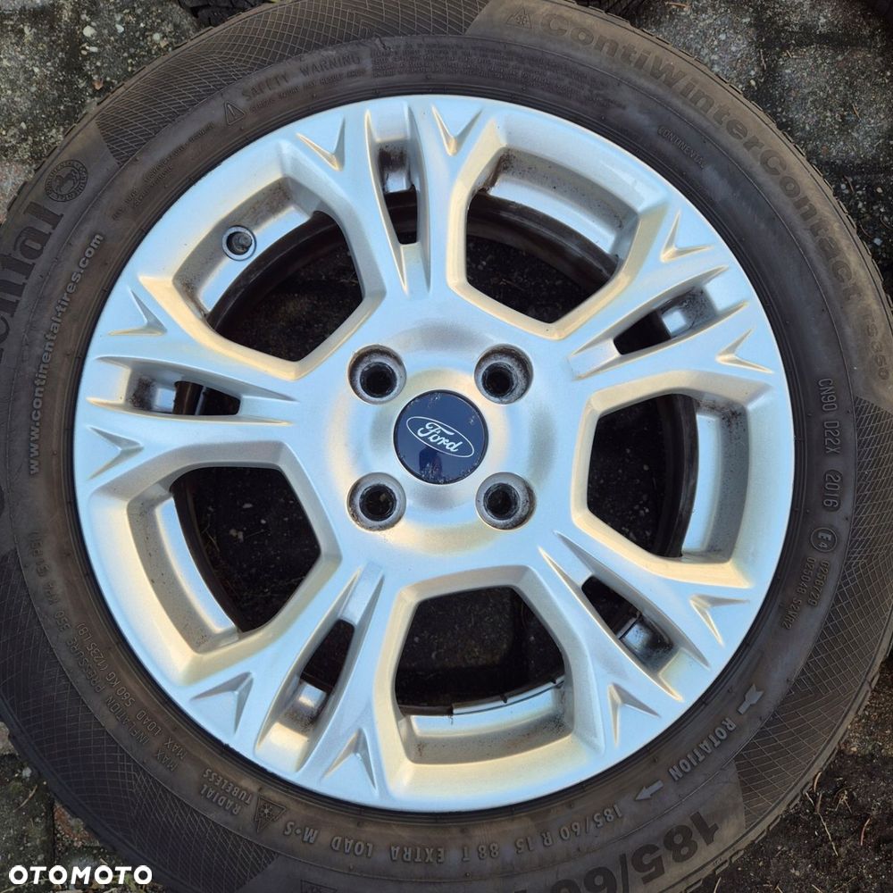ZIMA KOŁA 15 ORYGINAŁ FORD FIESTA B MAX FOCUS KA 185/60 R15 CZUJNIKI - 5