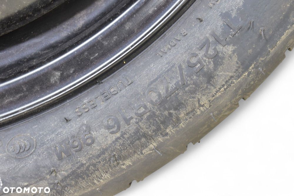 Koło Dojazdowe VOLKSWAGEN GOLF VII 3.5" x 16" 5x112 ET25,5 5Q0601027AR - 3