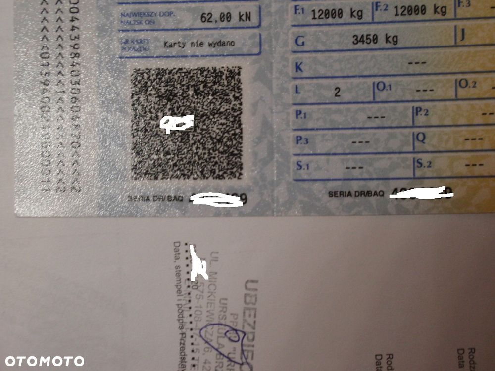 Inny PRZYCZEPA JEDNOOSIOWA, zarejestrowana uszkodzona, pozostałości DMC 1.5-10 ton, F-VAT-23% - 19