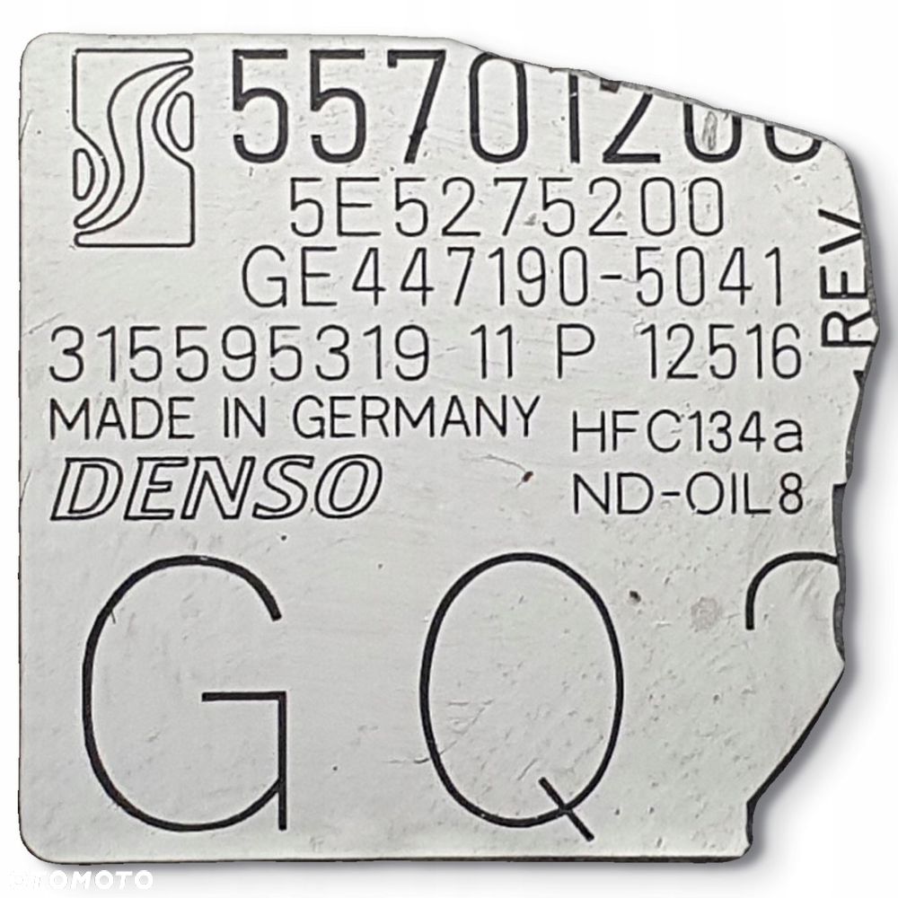 SPRĘŻARKA KLIMATYZACJI Opel Corsa D 1.2 1.4 16V 55701200 - 2