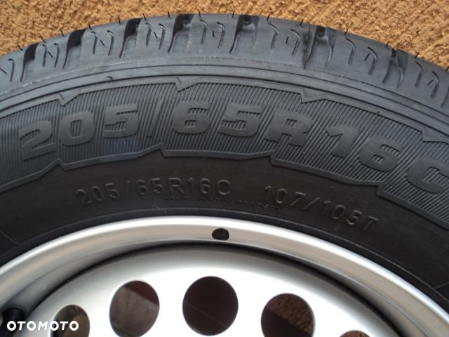VW T5 FELGI Z OPONAMI 16C GOODYEAR 205/65 NOWE - 8