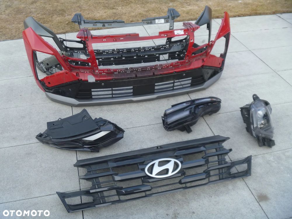 HYUNDAI TUCSON IV 2020- LEWY NAROŻNIK ZDERZAKA TYLNY ZDERZAK TYŁ 86656N7000 - 10