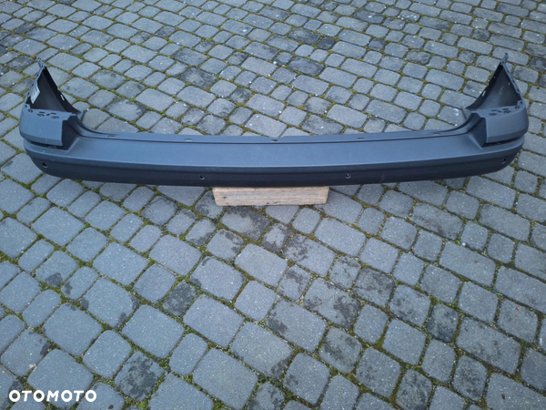 VW T6 TRANSPORTER 15-21r NIE KLEJONY! KOLOR STRUKTURY: SATINSCHWARZ ZDERZAK TYŁ TYLNY ORYG. 7E0807417