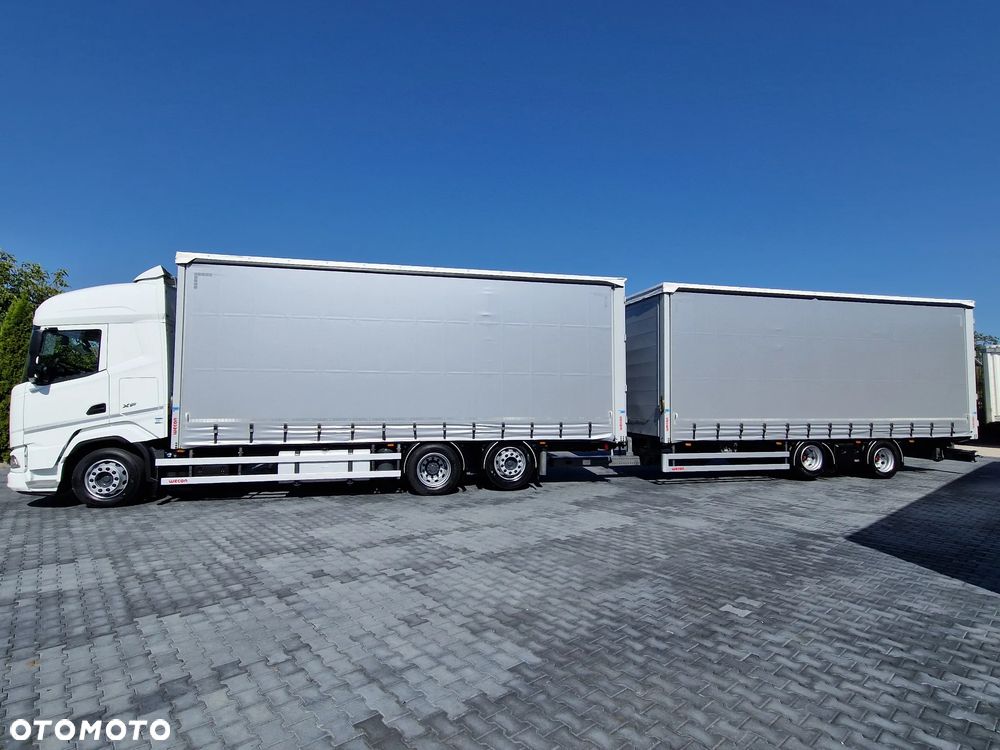 DAF XF 480 SSC E6 / TANDEM / 2x 7.7m / 120M3 / KLIMA POSTOJOWA / DOKOWANIE WÓZKA / POLSKI SALON - 6