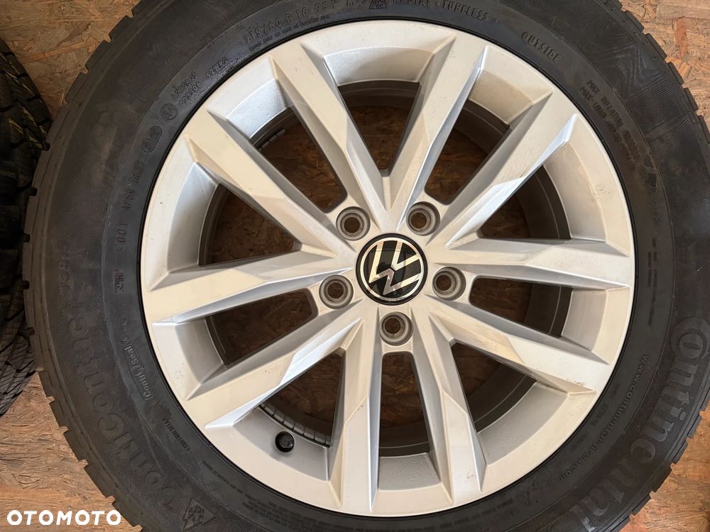 Felgi aluminiowe opony zimowe VW PASSAT B8 215/60 R16 6.5Jx16 ET41 - 10