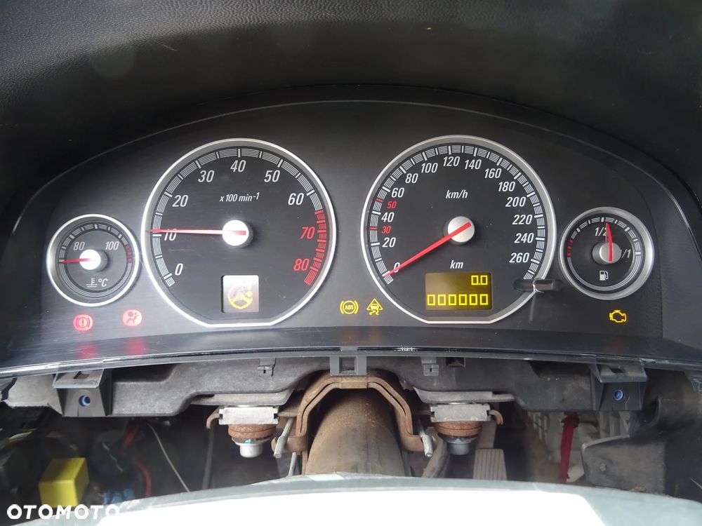 LICZNIK ZEGARY VECTRA C GTS SIGNUM CHROM CZYSTY  BENZYNA FULL KOD PIN 0 KM - 6