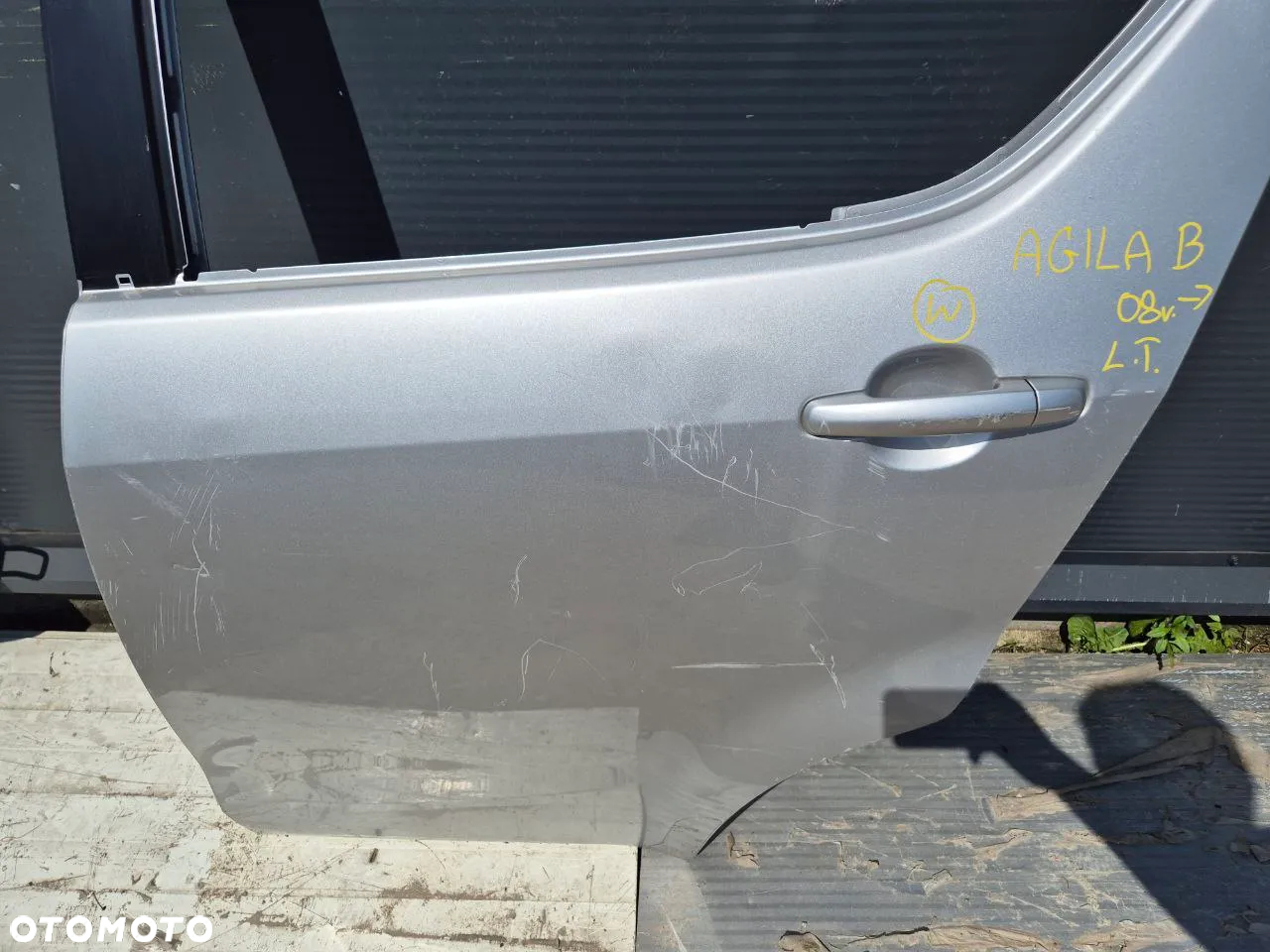 PRZOD LEWY ZAMEK 299 ZŁ DRZWI LEWY TYŁ PRZÓD PRAWY TYŁ CZĘŚCI WYPOSAŻENIA DRZWI OPEL AGILA B - 29