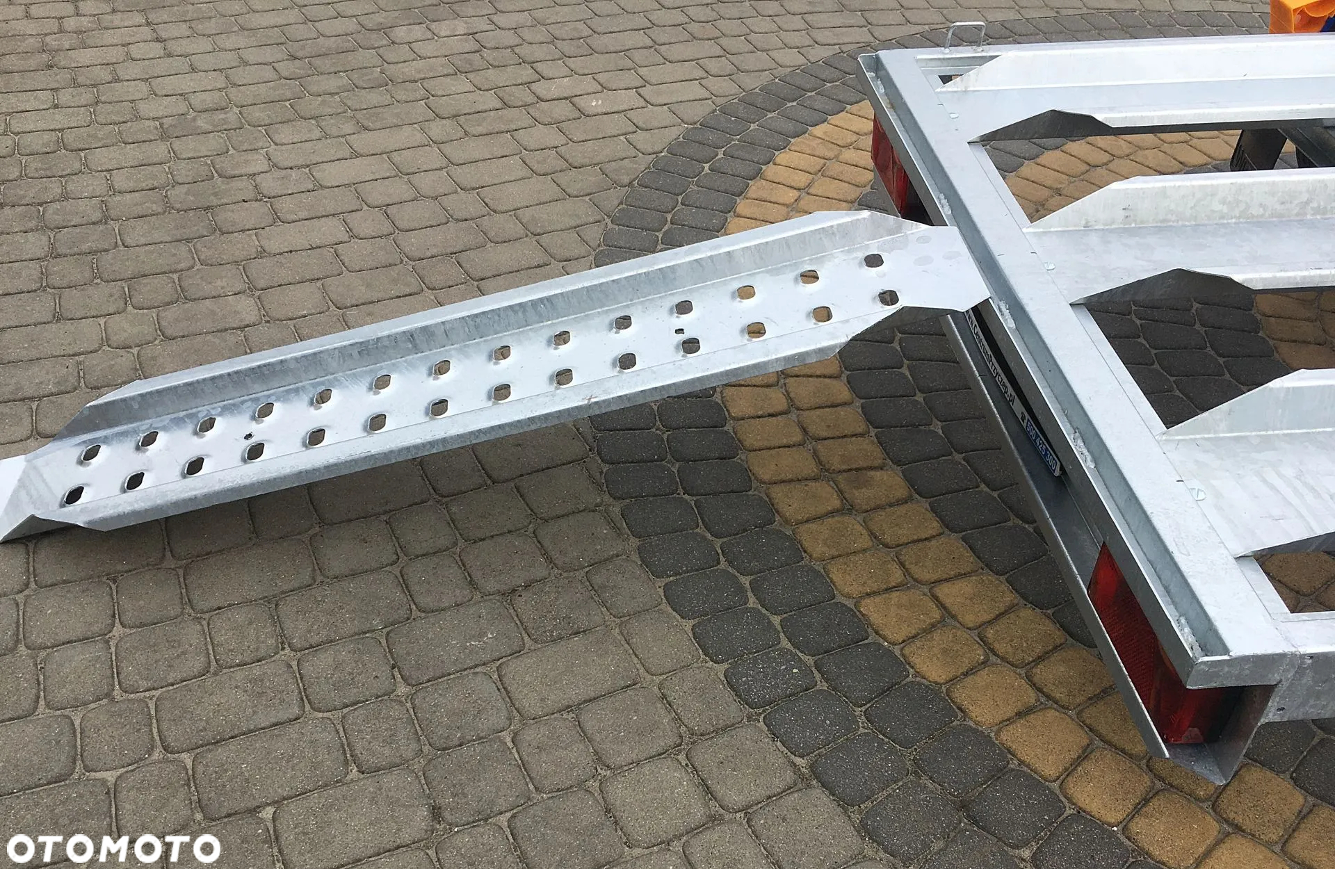 Wiola PRZYCZEPKA SAMOCHODOWA WIOLA W-600M3N 2,44X1,46M, DMC:750KG - 8