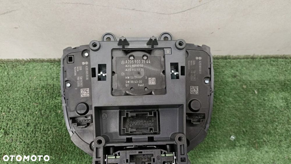 MERCEDES W205 PANEL PRZEŁĄCZNIK GAŁKA POKRETŁO IDRIVE A2059007046 - 3