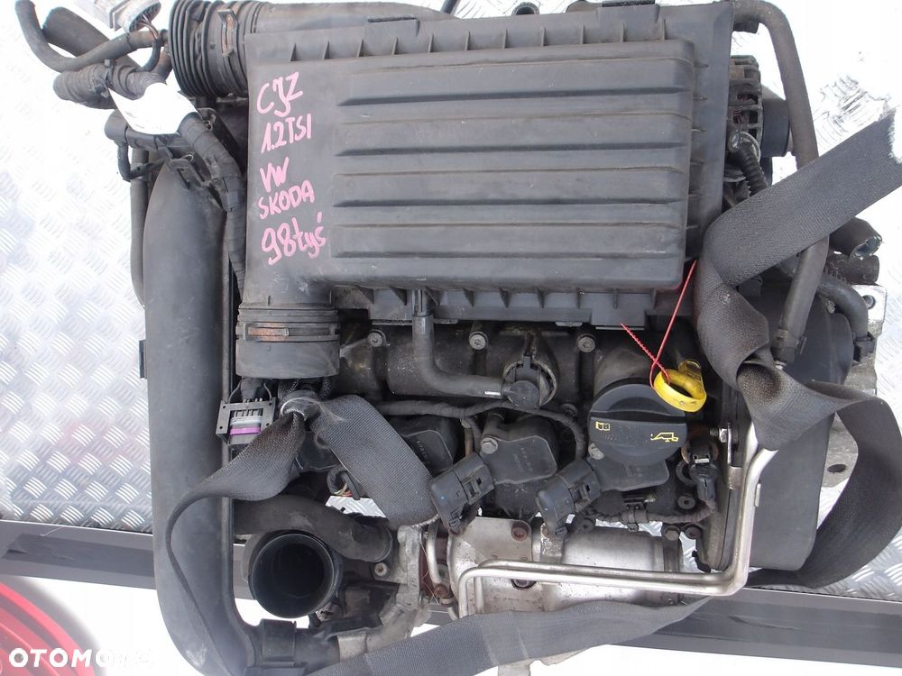 SILNIK KOMPLETNY VW SKODA 1.2 TSI CJZ 98 TYS - 2