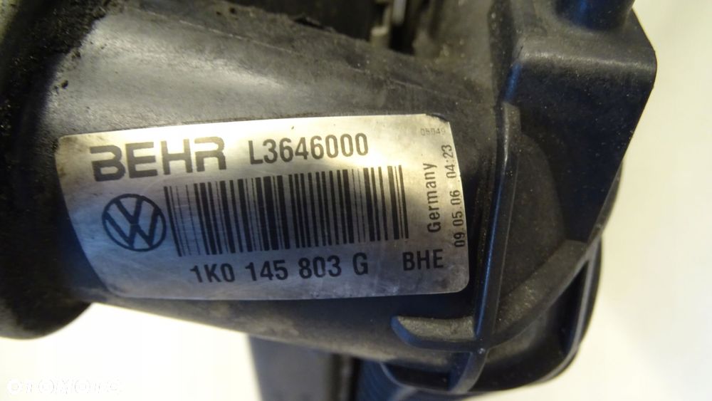 audi a3 8p0 2.0 tdi bmm vw, seat, skoda - chłodnica wody + intercooler - 8