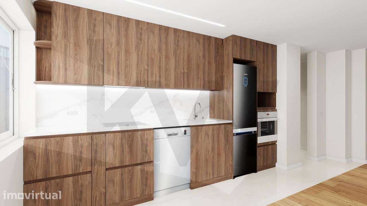 250.000€ por um T3 SUÍTE 100% NOVO (Convertido de T4) em São Doming - Grande imagem: 3/10