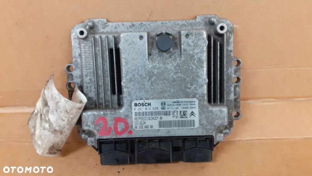 #KOMPUTER CITROEN BERLINGO 1.6 HDI nr 9663944680