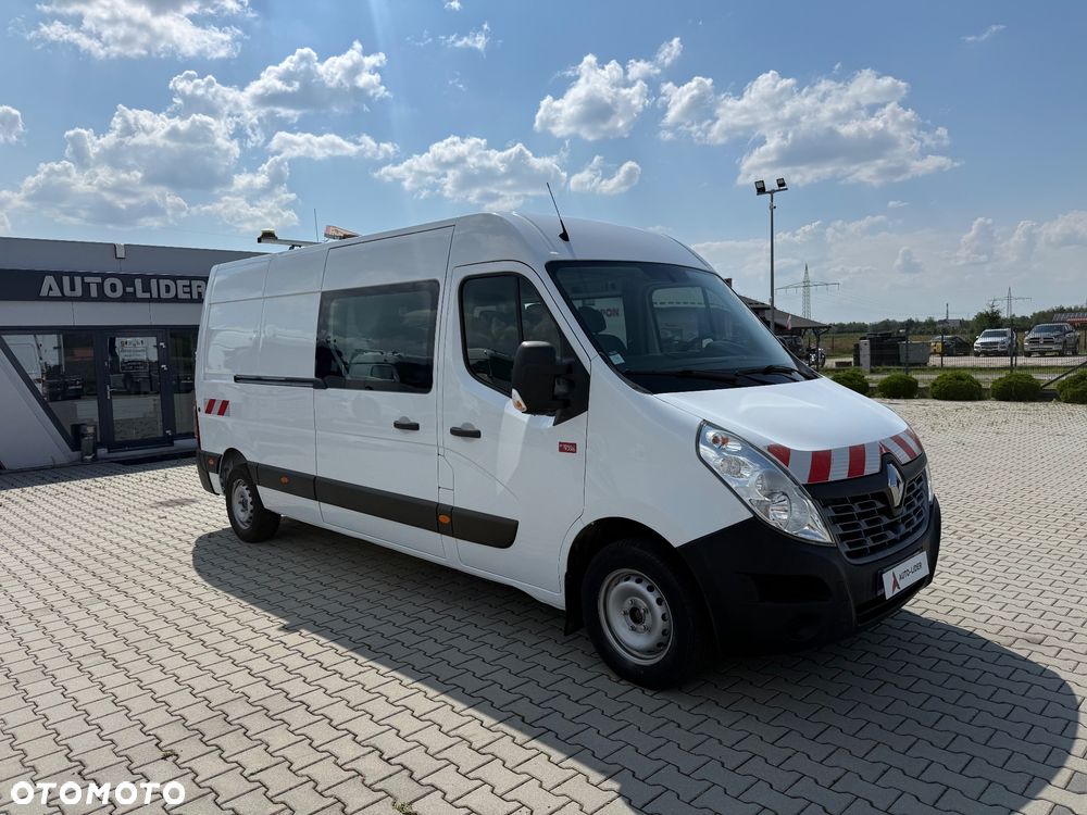 Renault MASTER 125 / BRYGADÓWKA / DOKA / 7 MIEJSC / NISKI PRZEBIEG / HAK / L3H2 / Z FRANCJI / STAN BDB / / / - 3