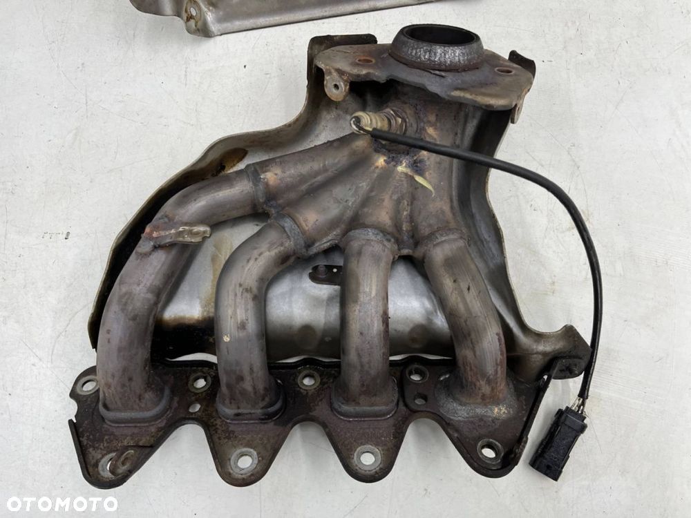 Kolektor wydechowy Renault Megane Scenic Clio 02-09r. 1.6 16V osłona termiczna sonda 8200586673 - 4