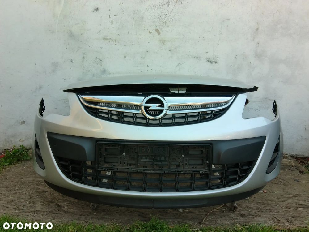 OPEL CORSA D LIFT 3D 5D 10-14 Z176 ZDERZAK PRZÓD PRZEDNI KOMPLETNY ORYGINAŁ