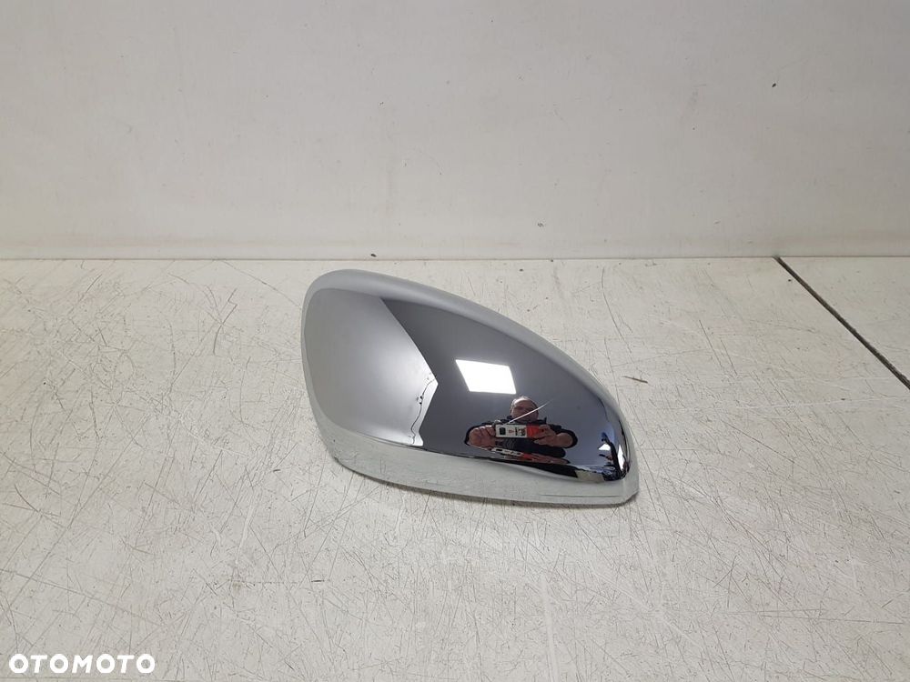 NOWA ORYGINALNA NAKŁADKA POKRYWA OBUDOWA LUSTERKA CHROM PRAWEGO PRAWA PEUGEOT 308 II 2 14-21 - 2