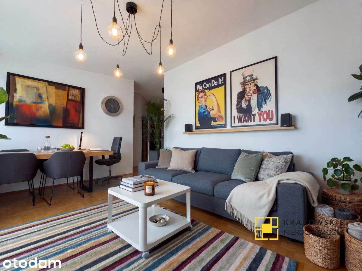 Idealny Układ/2 Pokoje +oddzielna Kuchnia I Balkon