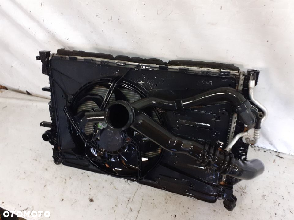 Ford Mondeo MK4 S-max Galaxy 1.6 1.8 2.0 komplet chłodnica wody wentylator intercooler klimy - 3