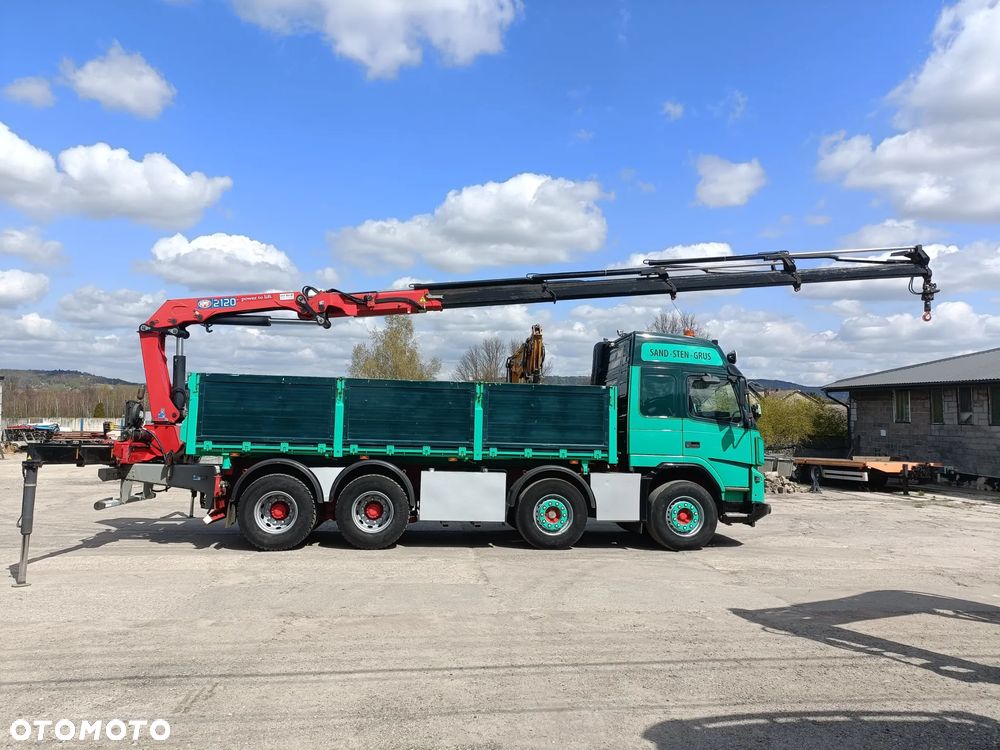 Volvo FMX460 8x4 Bordmatik / HMF2120 / Radio / - 34