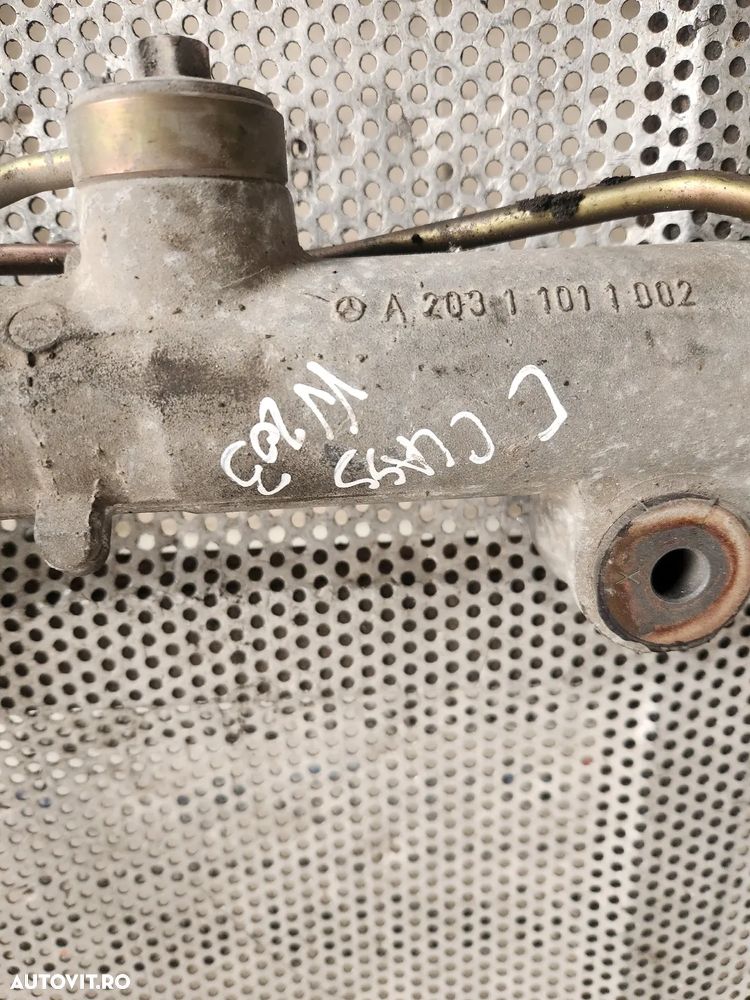 Caseta Directie Cu Senzor Mercedes C Class W203 Clk W209 Cod A Volan Stanga - Dezmembrari Arad - 7