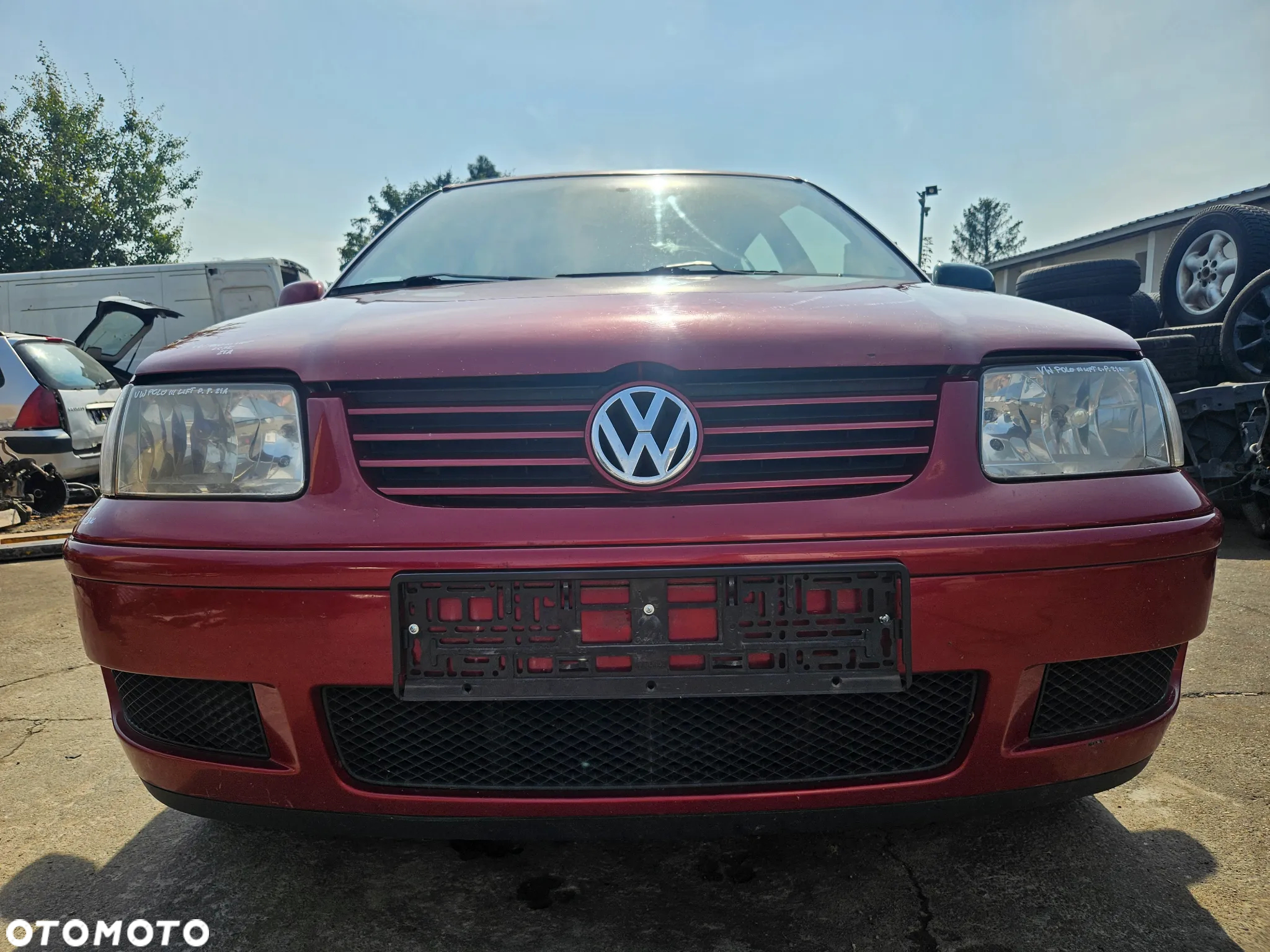 VW POLO III LIFT 6N2 ZDERZAK TYŁ TYLNY TYLNI LC3K - 20