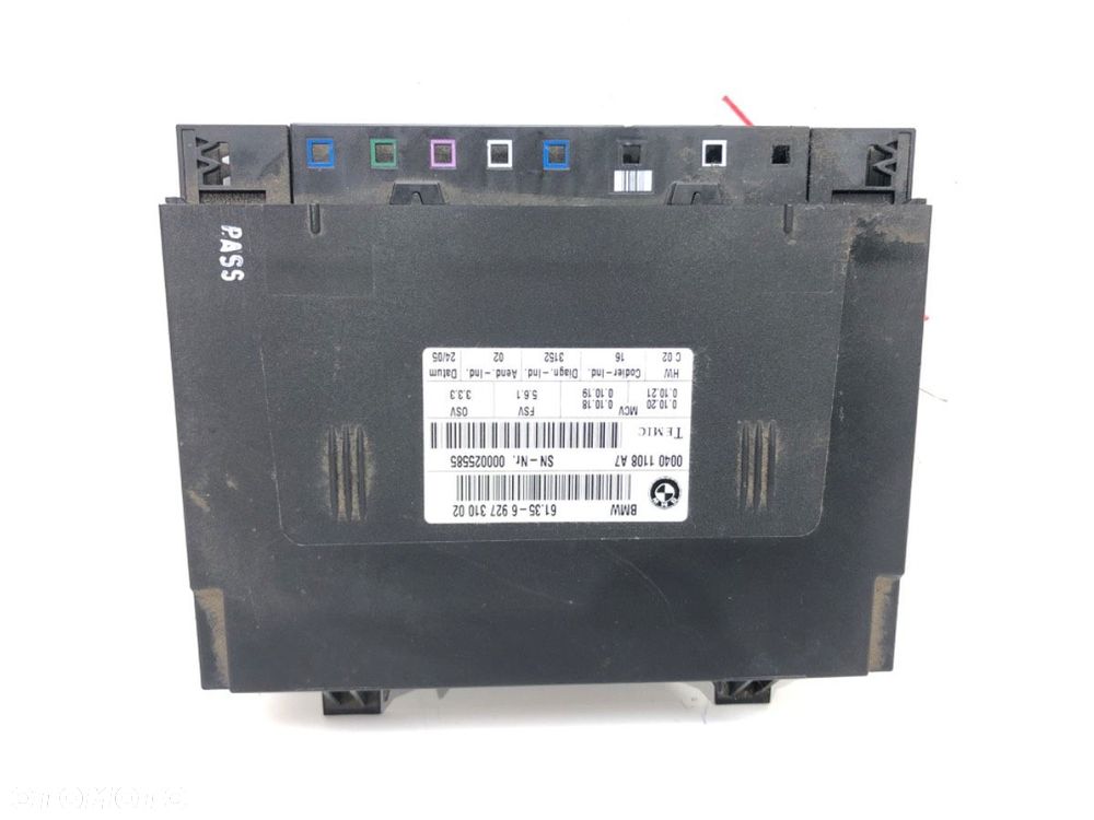 MODUŁ FOTELA - 50.00 PLN - BMW 5 (E60) 2003 - 2010 530 d 160 kW [218 KM] olej napędowy 2003 - 2007 - 1