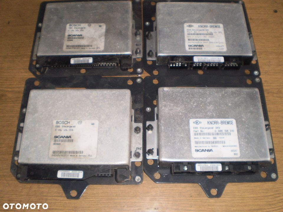 sterowniki modułu EBS SCANIA   nr 0486106008, 0486106008, 0486106010, 0486106021