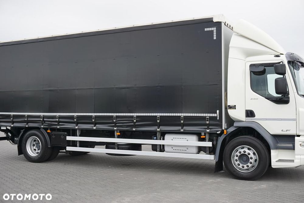 DAF / LF / 290 / E 6 / FIRANKA + WINDA / ŁAD. 9 970 KG / 19 PALET - 16