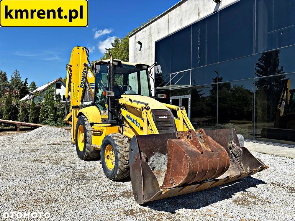 Komatsu WB93R-2 KOPARKO-ŁADOWARKA 2004R. | JCB 3CX, CAT 428 432, CASE 580 590 NEW HOLLAND 110 115 - 7