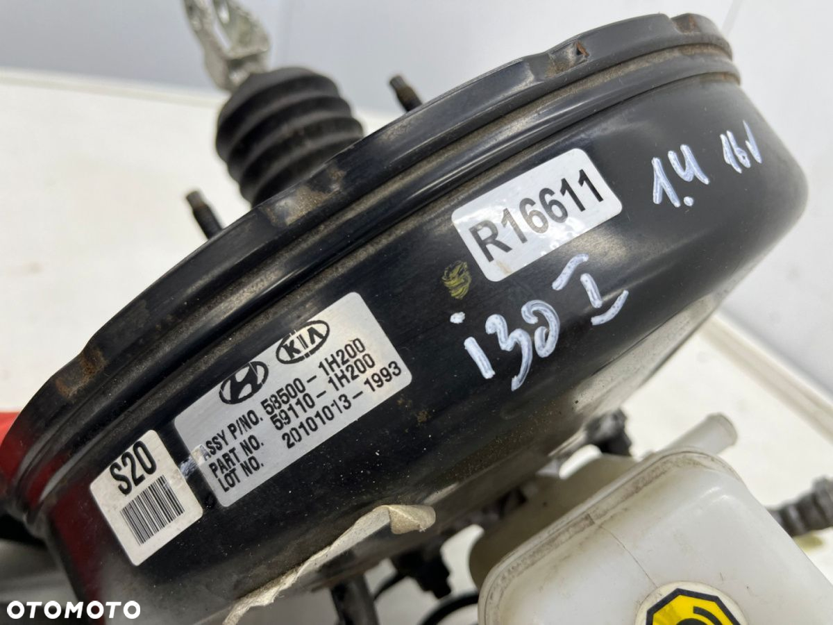 Pompa hamulcowa Hyundai i30 I FD Kia Ceed I 07-12r. 1.4b serwo wspomaganie pedał hamulca 58500-1h200 - 10