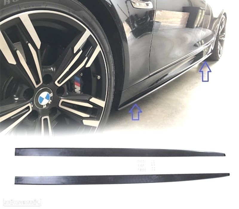 EXTENSÕES DE EMBALADEIRAS LATERAIS BMW F22 F23 LOOK M PERFORMANCE - 2