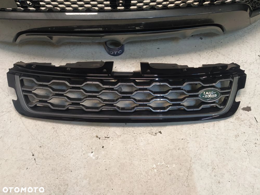 LAND ROVER EVOQUE L551 2020-2024 R-DYNAMIC ZDERZAK PRZÓD PRZEDNI GRILL 6XPDC 2X HALOGEN ORYGINAŁ - 4