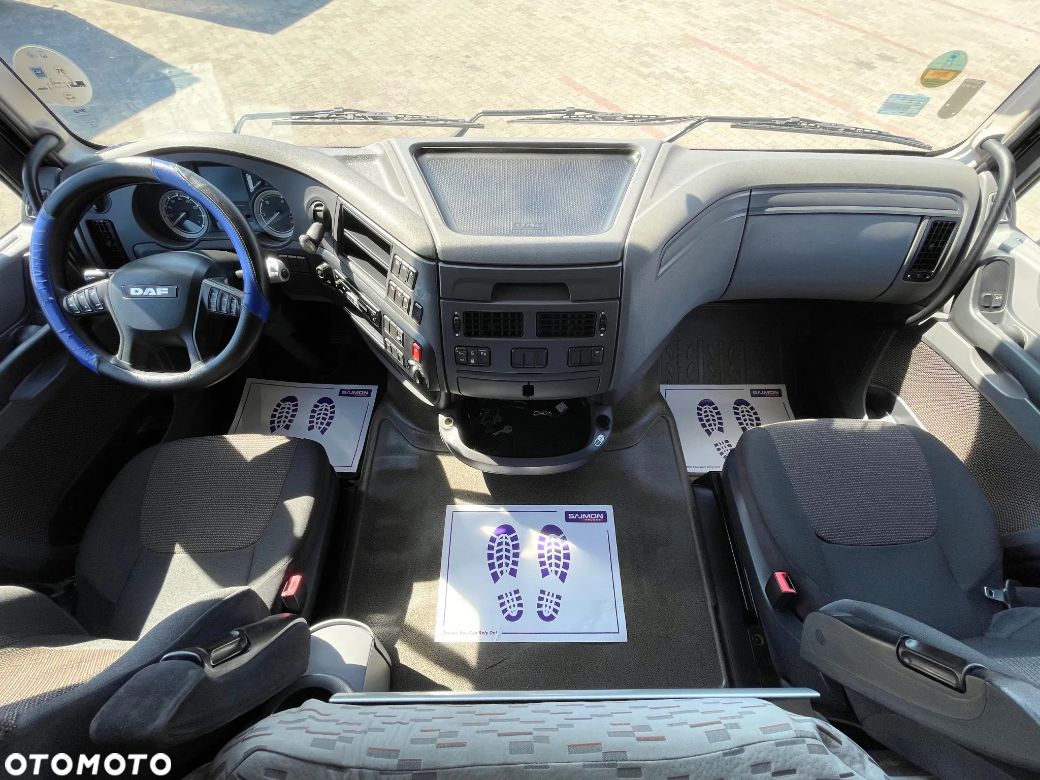 DAF XF 440 / ZESTAW TANDEM 120 M3 / PRZEJAZDOWY / 7,75 M + 7,75 M / SALON PL - 5