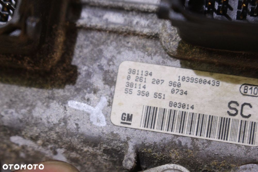 KOMPUTER SILNIKA OPEL CORSA C 1.0 12V 0261207960 - 4