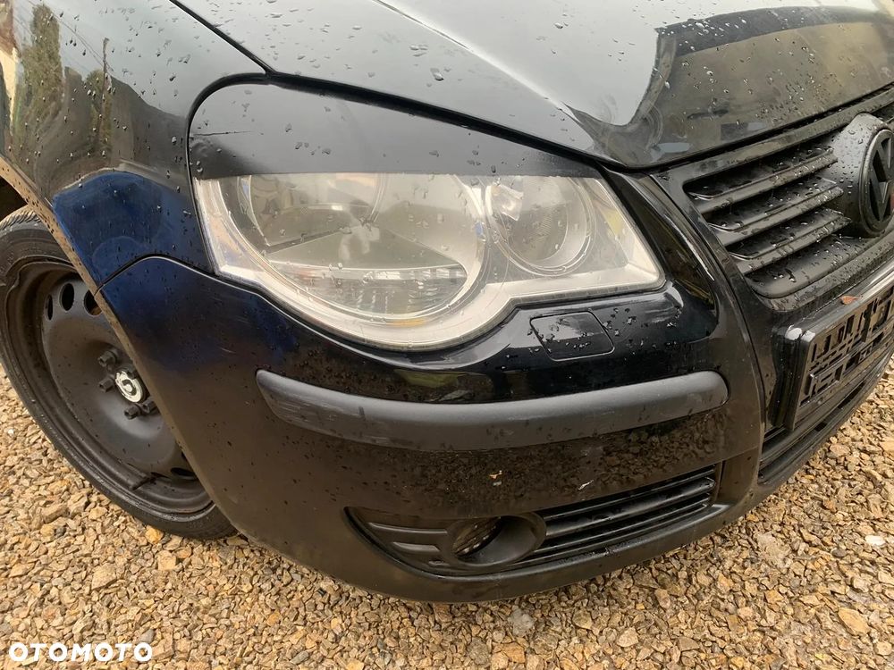 Vw Polo 9N Lift Zderzak kompletny zaślepki pod xenon - 6