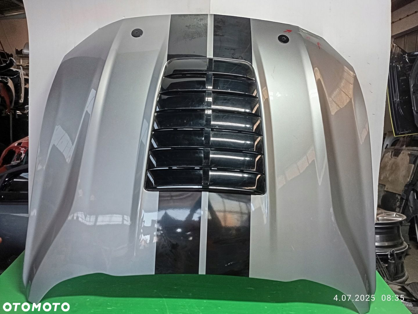 MASKA POKRYWA SILNIKA ALU FORD MUSTANG GT500 STYL 2018-2023 - 2