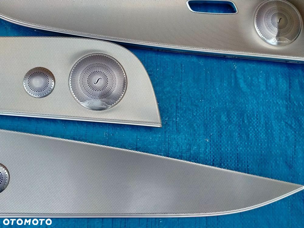 Mercedes W213 AMG Dekor Dekory BURMESTER Listwa Konsoli Drzwi Listwy Ozdobne AMBIENT - 7