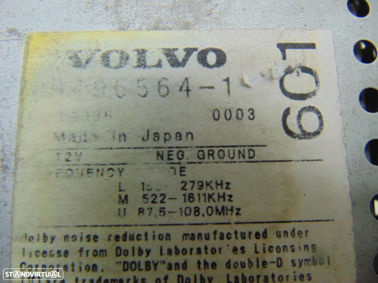 Volvo s80 autorádio - 4