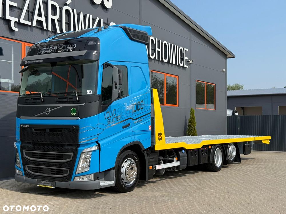 Volvo FH 460 // 2020 r. // Euro 6 // 6x2 // Laweta uniwersalna / platforma / transport maszyn / Nowa zabudowa ocynkowana !! Świeżo z Niemiec !! - 2