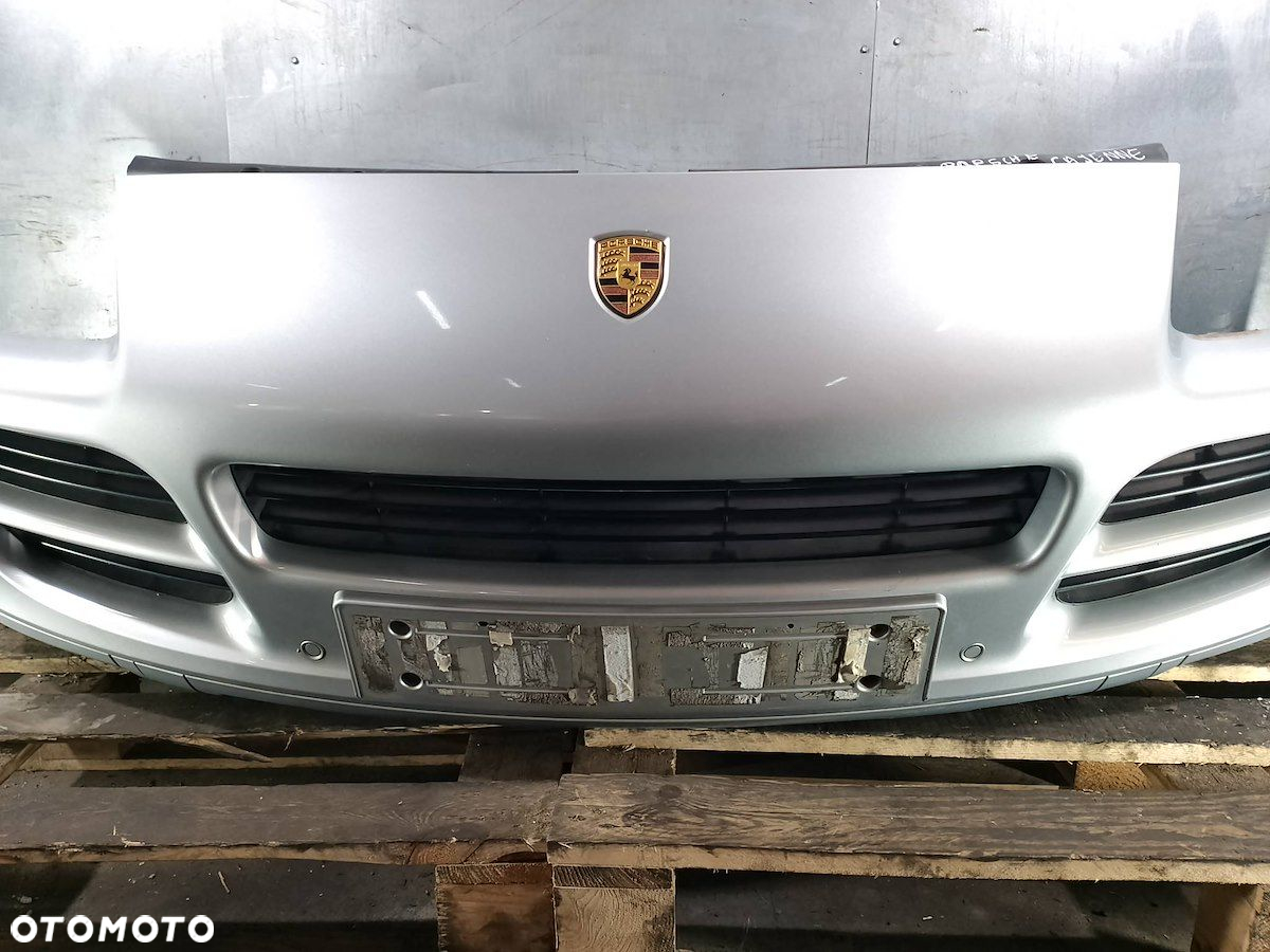 ZDERZAK PRZÓD PORSCHE CAYENNE lak.8E8E SREBRNY - 4