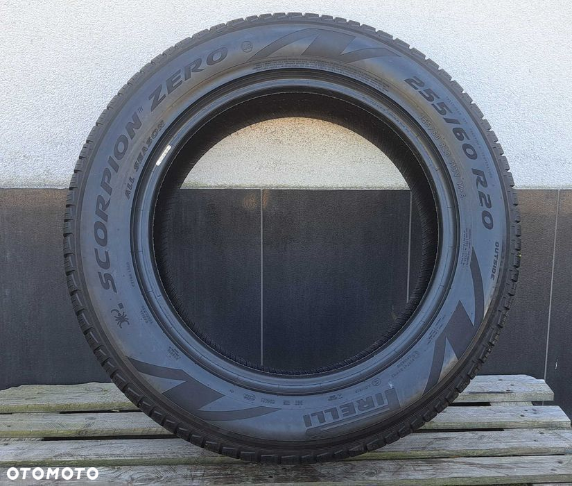 1x Opona całoroczna 255/60/20 PIRELLI SCORPION ZERO ALL 2022r  7,6mm! - 4