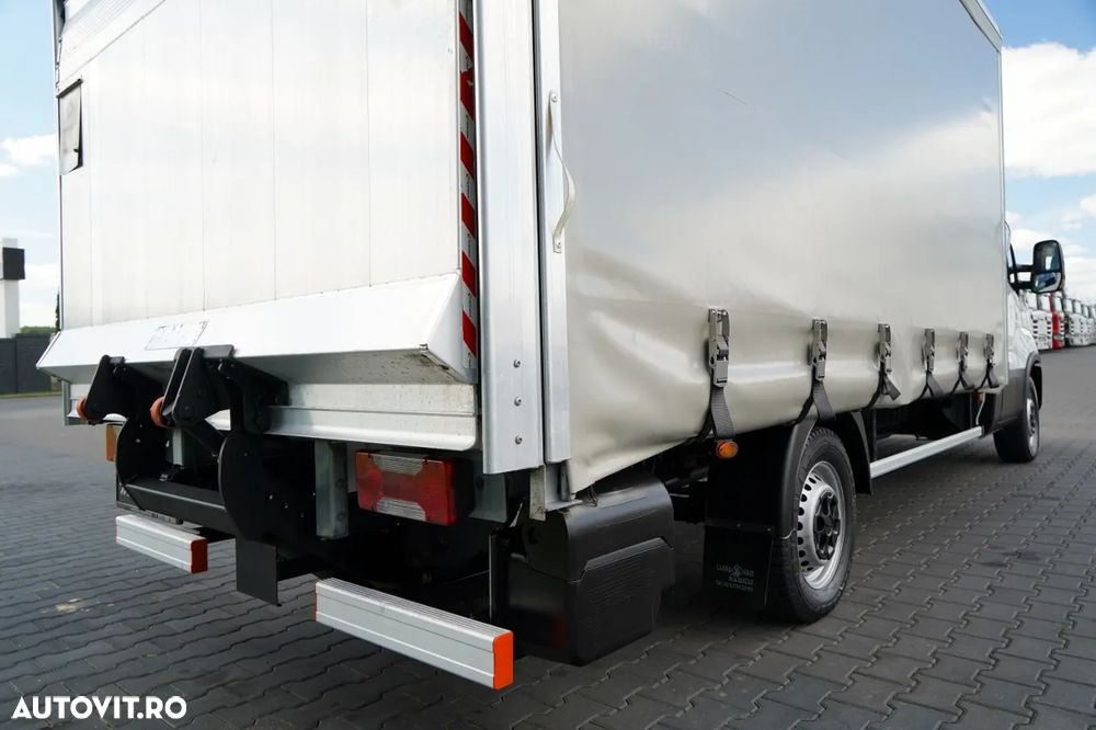 Iveco DAILY 35-180 / CONTAINER - CORTINĂ / AUTOMAT / DHOLLANDIA LIFT / GVWR: 3500 KG / 2021 - - 13