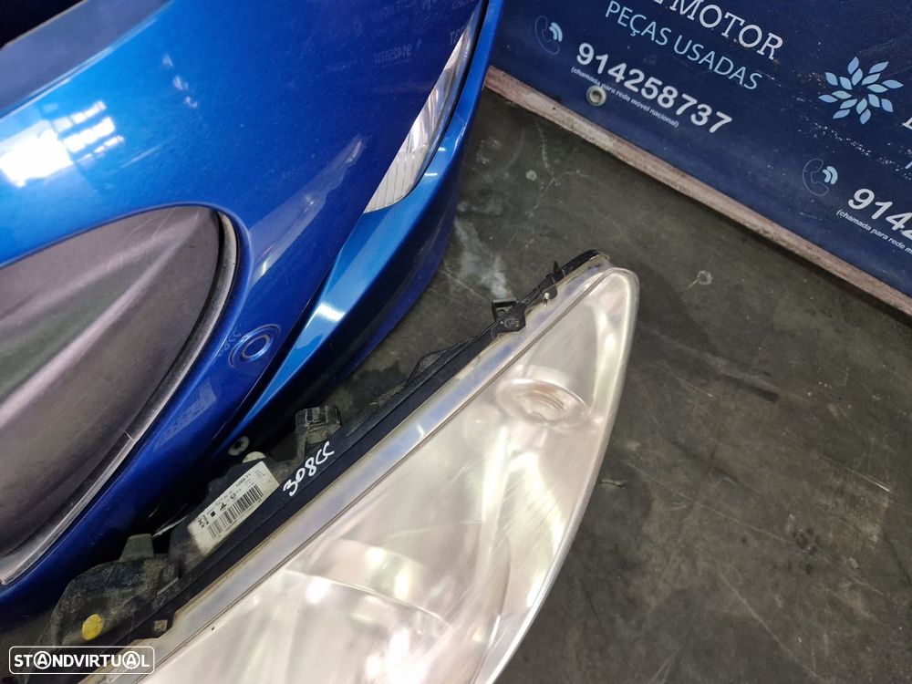 Frente completa usada PEUGEOT 308 2.0 HDI capot parachoques oticas guardalamas - 16