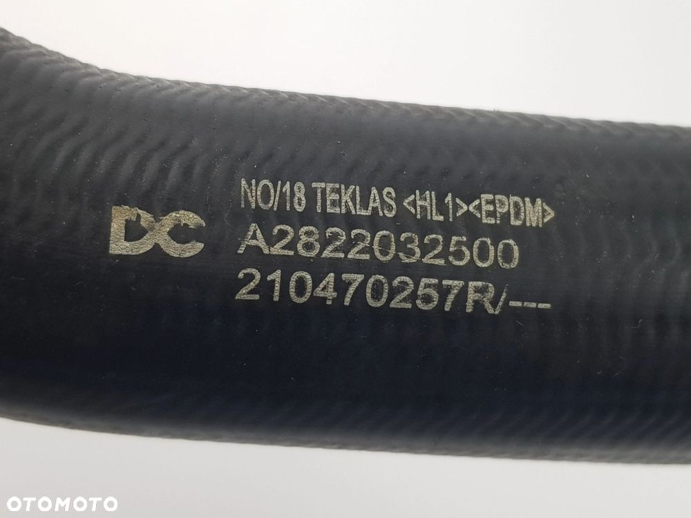 Przewód Rura Wąż wody Nissan Qashqai II 210470257R - 6