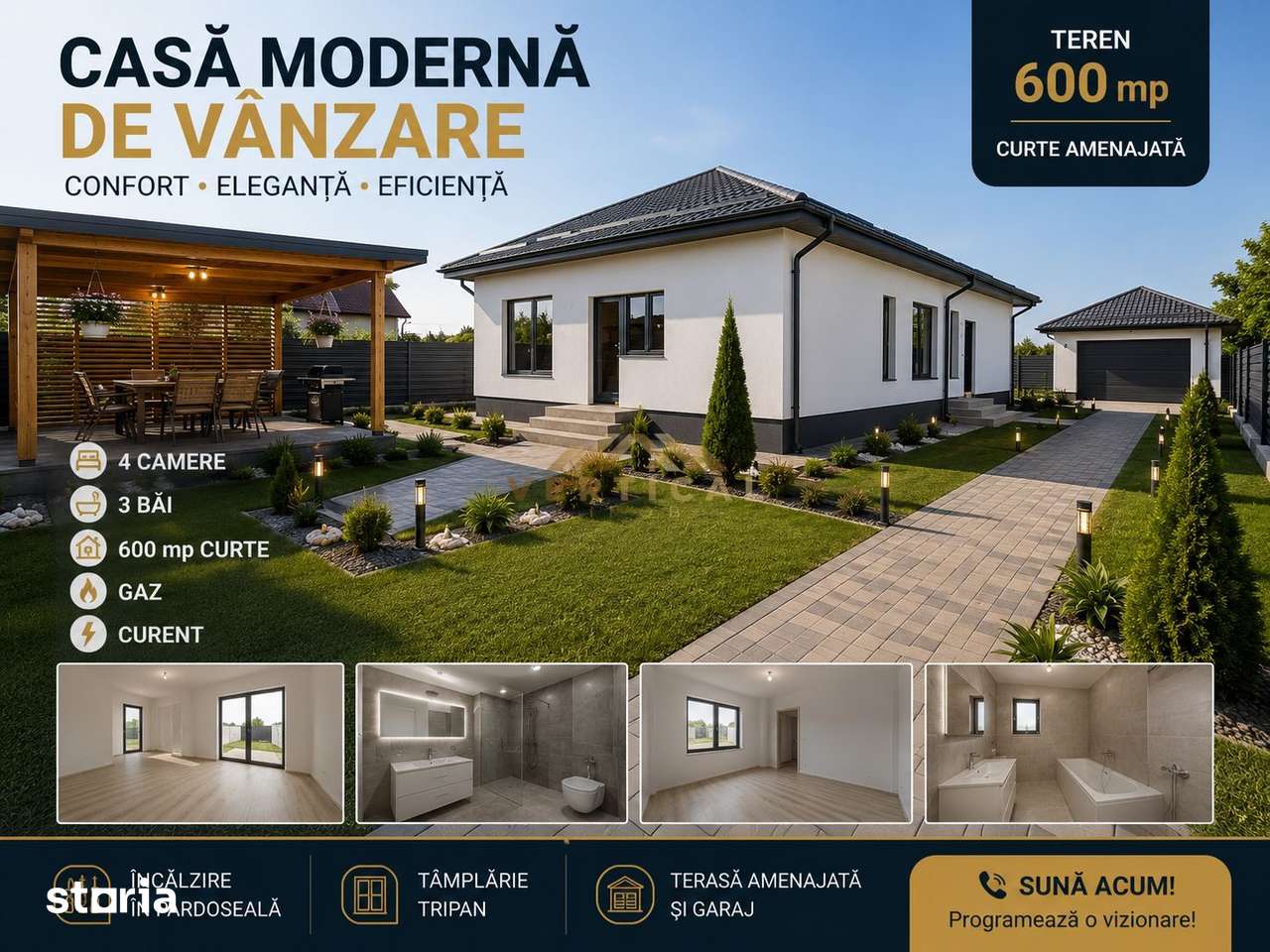 Casa, 125 m²,  - Imagine principală: 2/4
