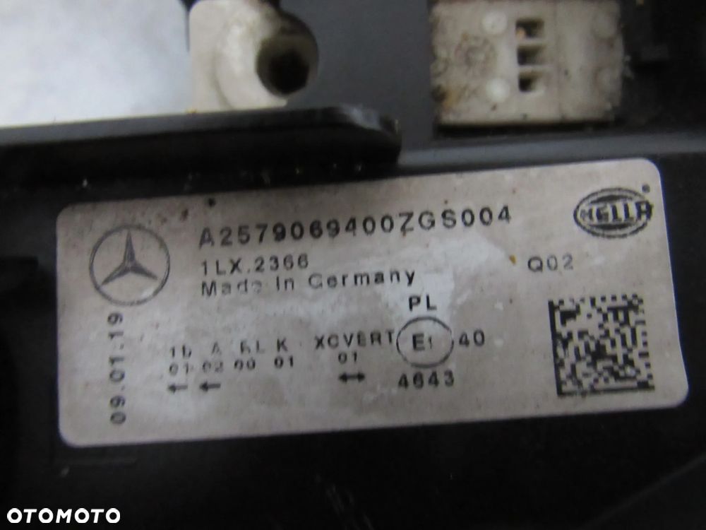 mercedes cls w257 lewa prawa lampa przednia - 6
