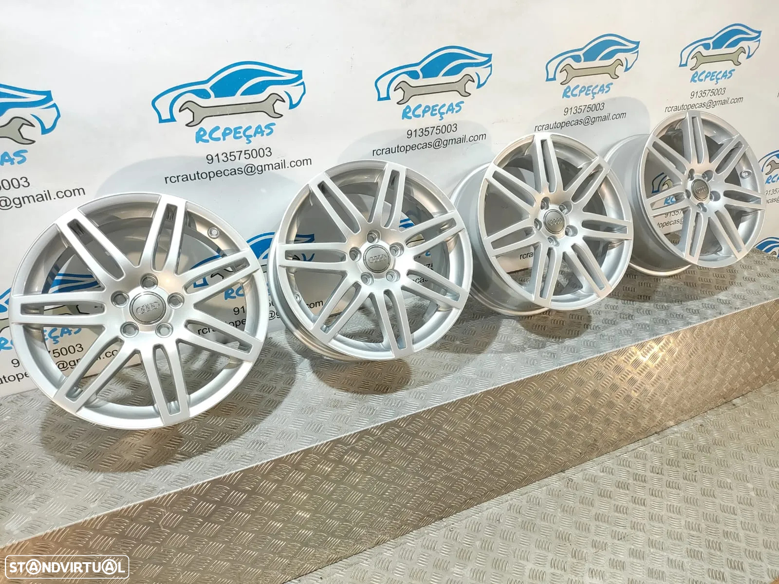 - Jantes 18 Originais Audi A3 8P S-Line 7,5J ET54 5x112 - 7