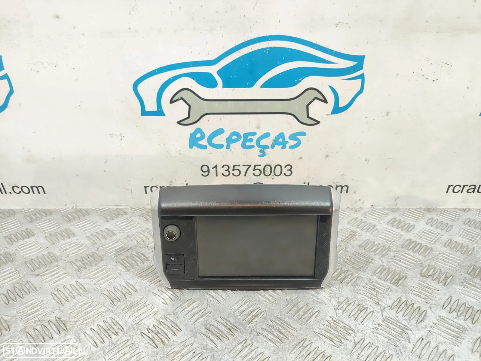 Display Ecrã GPS Computador de Bordo Original Peugeot 208 1 I - 4