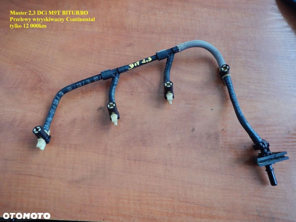 Przelewy paliwa MASTER 2,3 DCI M9T BITURBO pod wtryskiwacze Continental Siemens - 2